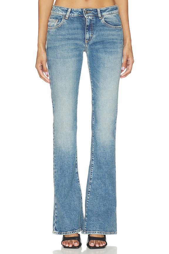 view 1 of 6 Kendy Jeans in Smoke Blue