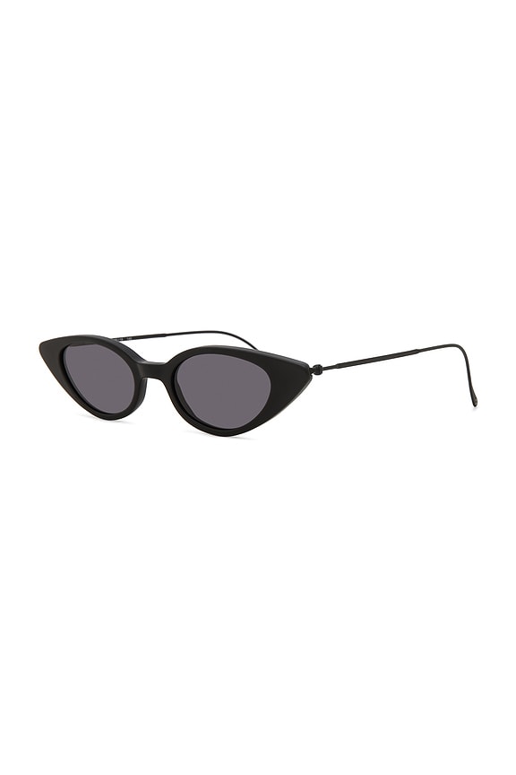 view 2 of 3 LUNETTES DE SOLEIL MARIANNE in Matte Black & Grey