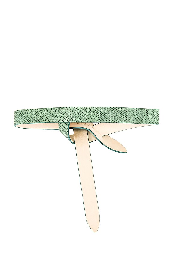 view 2 of 3 Lecce Belt in Almond Green