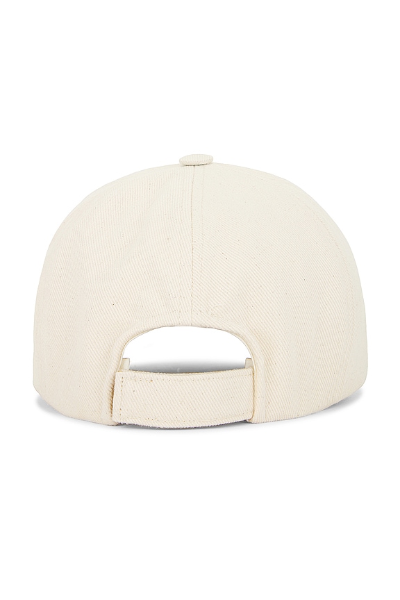 view 2 of 3 SOMBRERO DE LONA CON LOGO TYRON in Ecru & Black