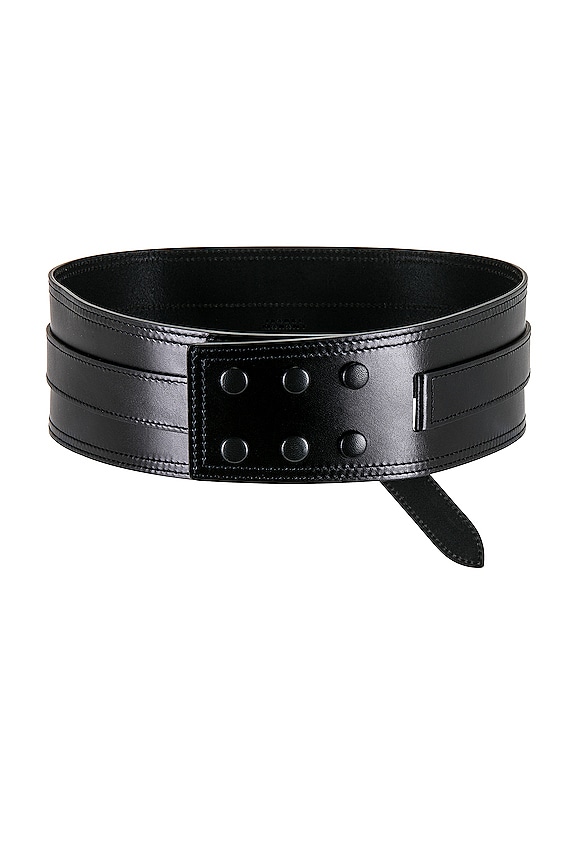 view 2 of 3 MOSHY 가죽 벨트 in Black