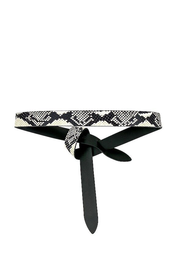 view 2 of 3 Lecce Belt in Sand & Black