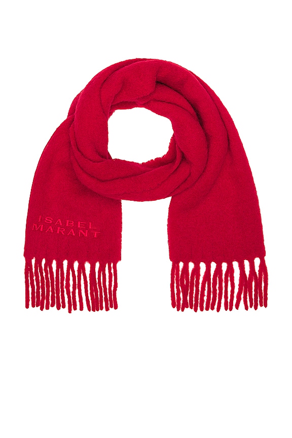 view 2 of 2 ÉCHARPE FIRNY in Red