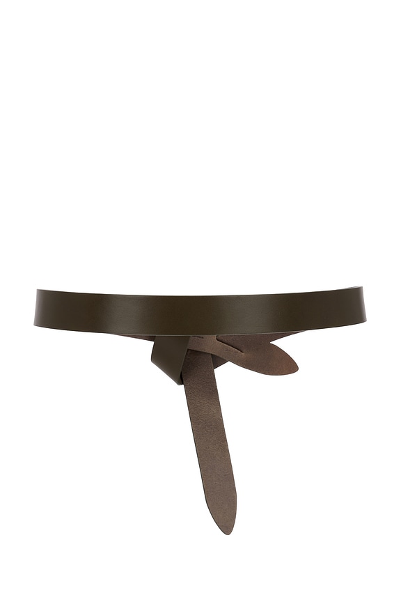 view 2 of 3 CEINTURE LECCE in Dark Khaki