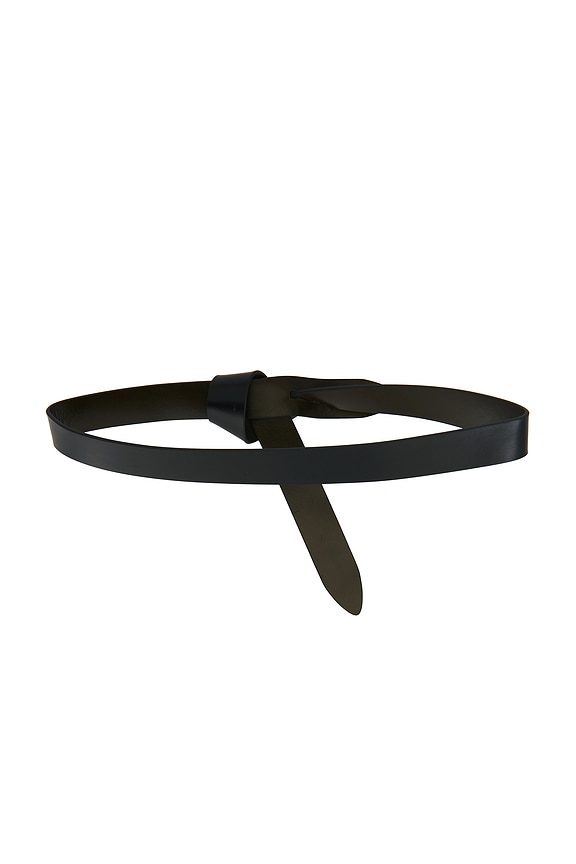 view 2 of 3 Lecce Belt in Khaki & Black