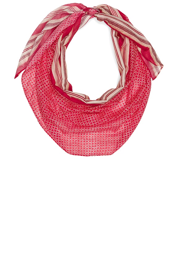 view 1 of 2 ÉCHARPE LUCILIA in Red