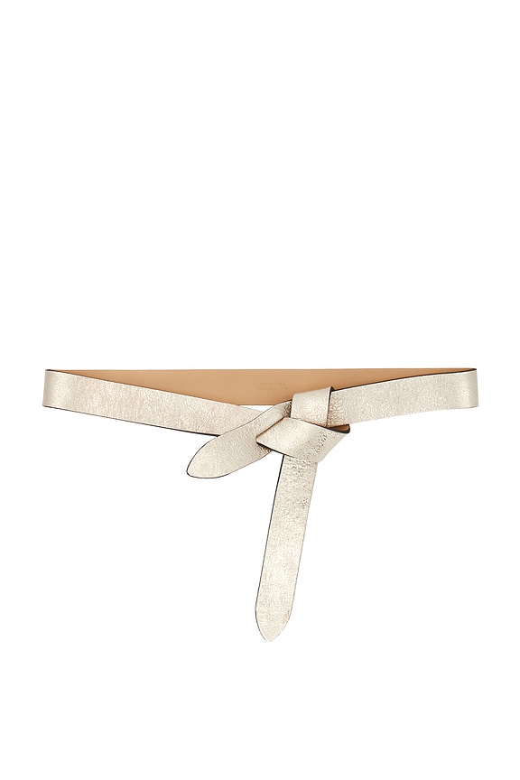view 2 of 3 Lecce Belt in Light Gold