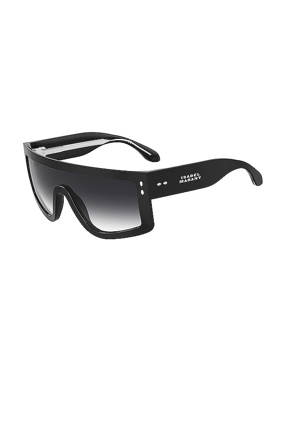 view 2 of 2 GAFAS DE SOL DE MONTURA RECTA in Black