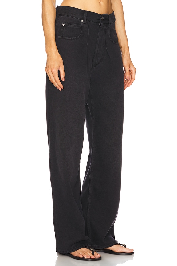 view 2 of 6 Rodayna Wide Leg in Faded Black