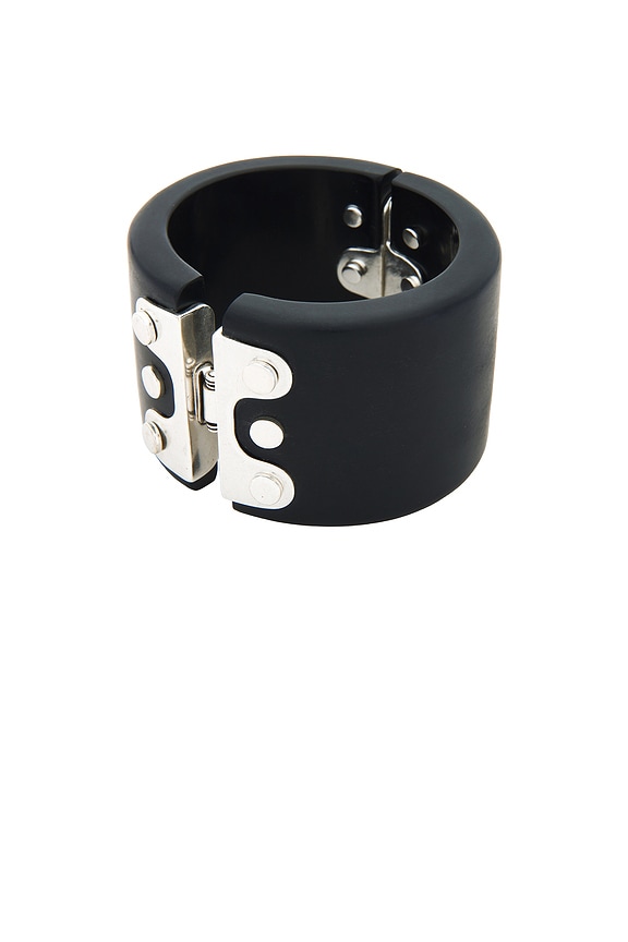 view 2 of 3 Cuff in Black & Silver