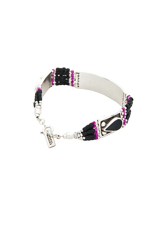 view 2 of 2 Bracelet in Black & Silver