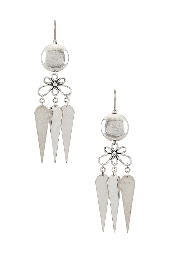 view 2 of 3 PENDIENTE JAMES in Silver