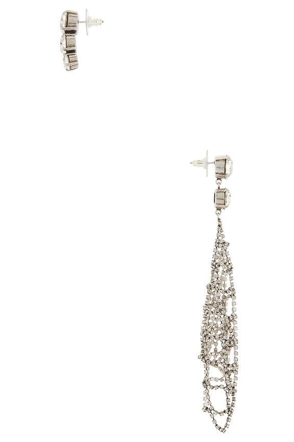 view 2 of 2 Asymmetric in Transparent & Silver