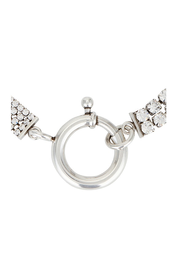 view 2 of 3 COLLIER RAS DU COU in Transparent & Silver