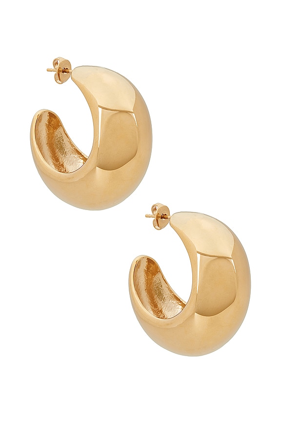 view 2 of 4 PENDIENTES BOUCLE D'OREILL in Dore