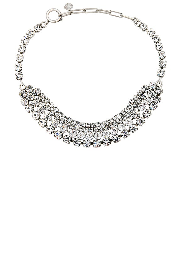 view 2 of 3 Ras Du Cou Choker in Transparent & Silver