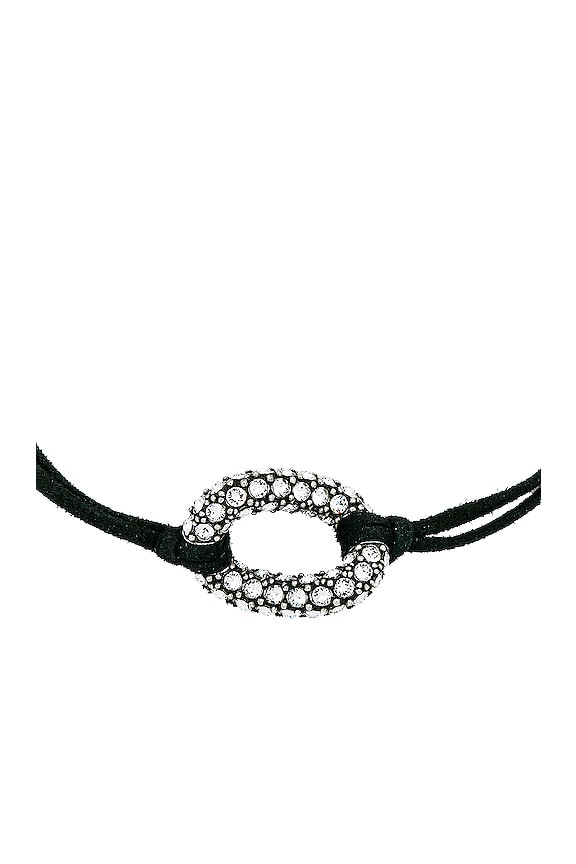 view 2 of 2 ЧОКЕР RAS DU COU in Transparent & Silver