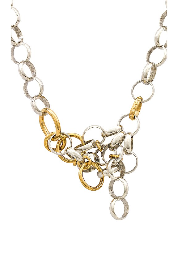 view 2 of 3 Stunning Necklace in Silver & Dore