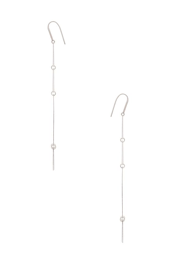 view 2 of 2 СЕРЬГИ WINONA in Silver