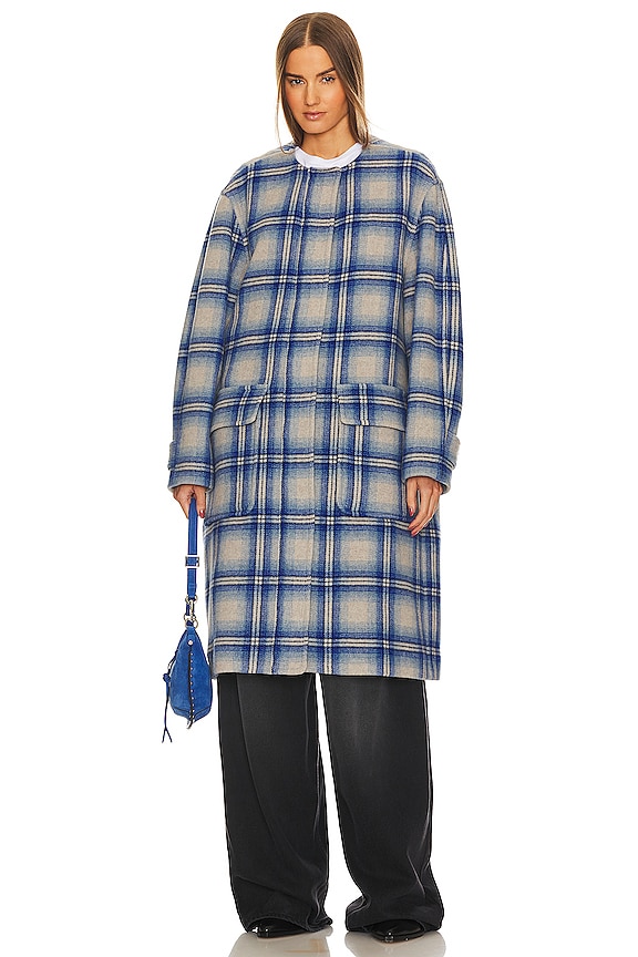 view 2 of 4 Emeline Coat in Blue