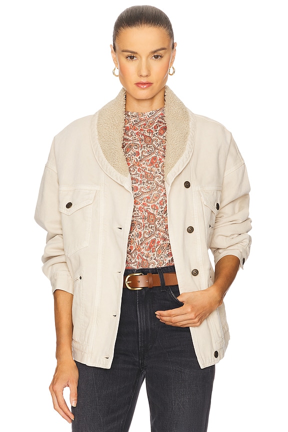 view 1 of 4 Pimia Jacket in Ecru