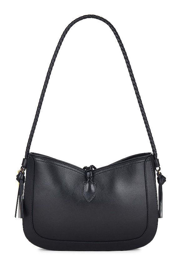 view 2 of 4 BOLSO VIGO BAGUETTE in Black