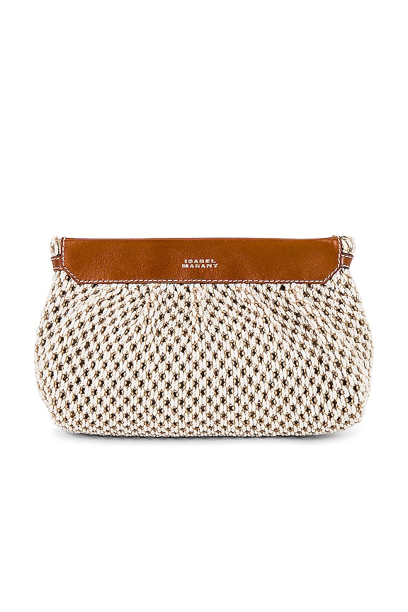 view 2 of 6 SAC PETIT FORMAT LUZ in Ecru & Cognac