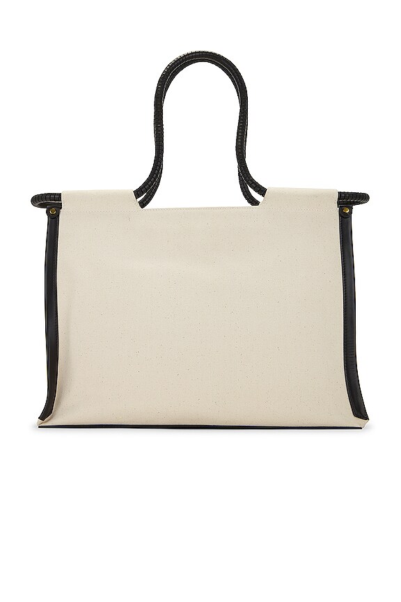 view 2 of 7 BOLSO TOLEDO in Ecru & Black