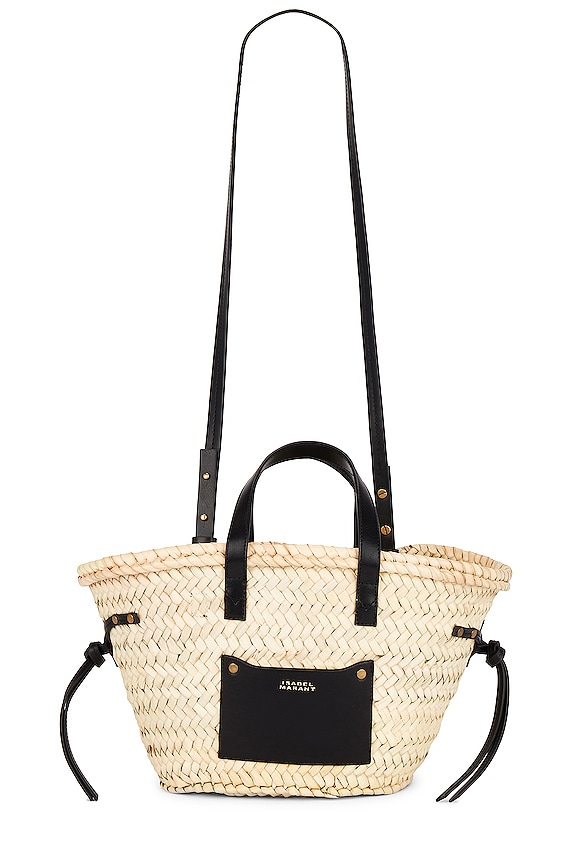 view 1 of 6 Cadix Mini Bag in Natural & Black