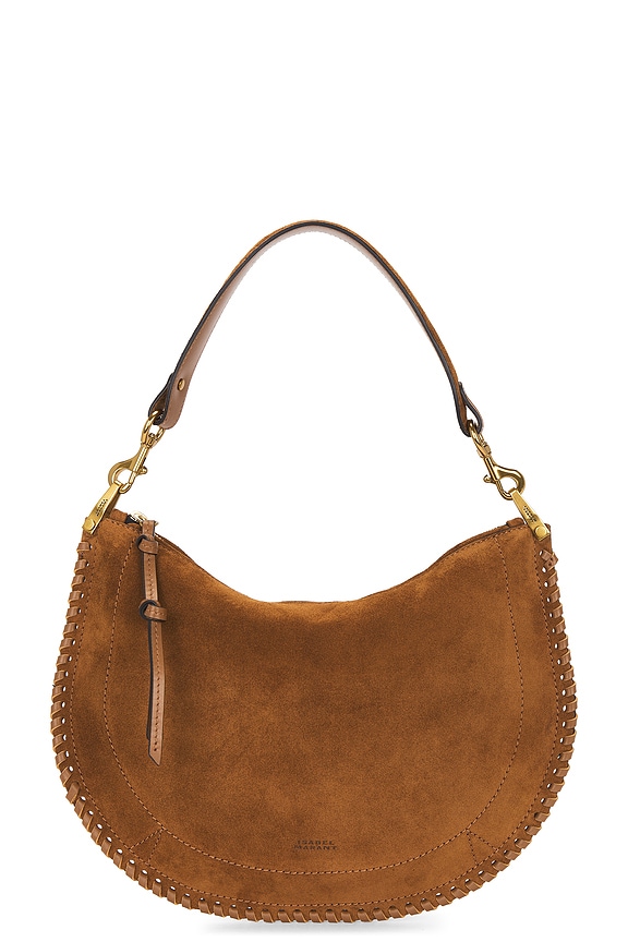 view 2 of 5 Oskan Soft Zip Shoulder Bag in Cognac