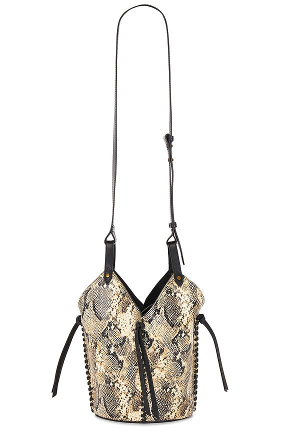 view 2 of 4 Tampa Mini Bag in Black & Beige