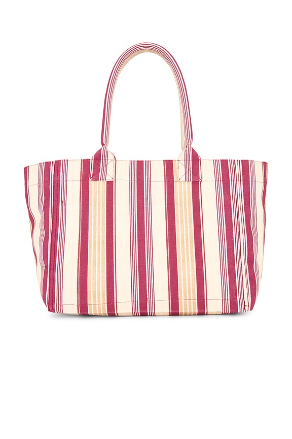 view 2 of 6 Yenky Zipped Tote Bag in Red