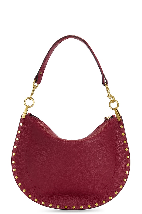 view 2 of 7 Oskan Soft Zip Bag in Dark Red