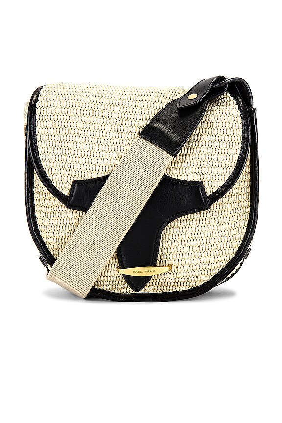 view 1 of 5 Botsy Bag in Natural & Black