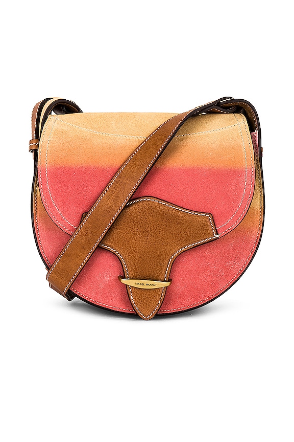 Isabel Marant Botsy Bag in Tangerine REVOLVE