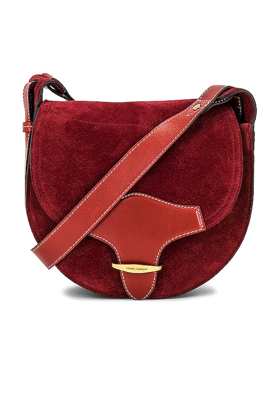 view 1 of 6 Botsy Bag in DARK RED