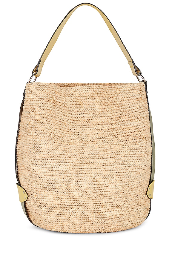 view 2 of 4 BOLSO CON ASA SUPERIOR BAYIA in Natural & Green