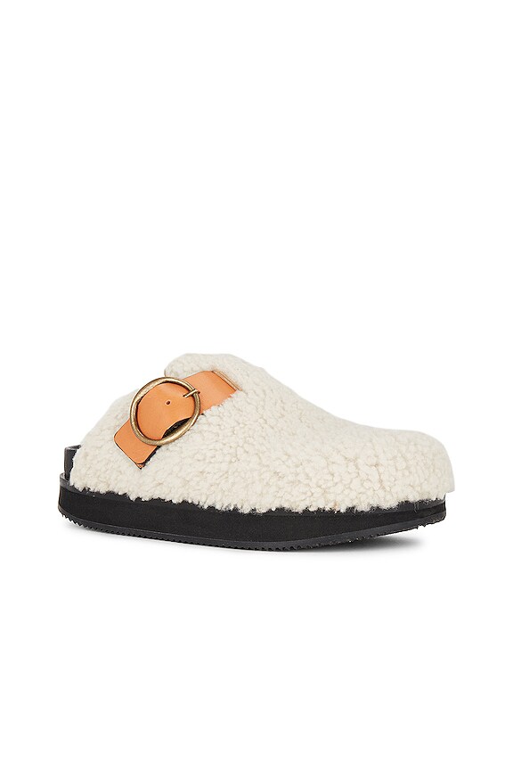 view 2 of 5 ШЛЕПАНЦЫ MIRST in ECRU