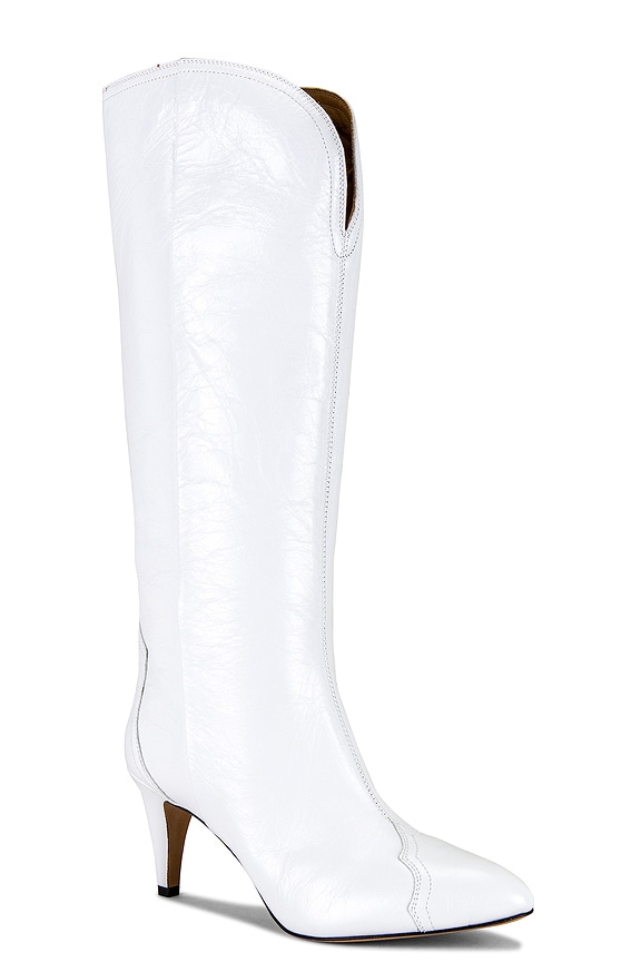 view 2 of 5 LESTANY レザーブーツ in White