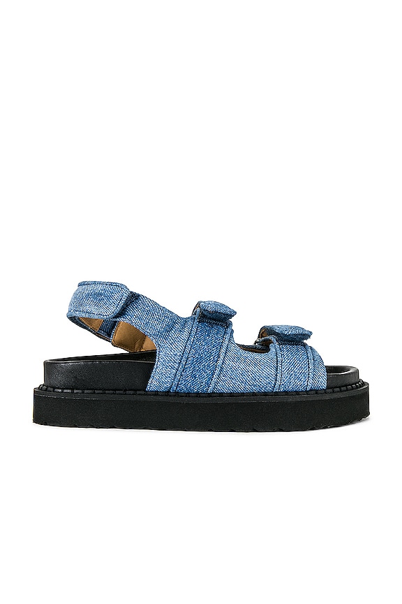 Isabel Marant Madee Sandal in Light Blue | REVOLVE