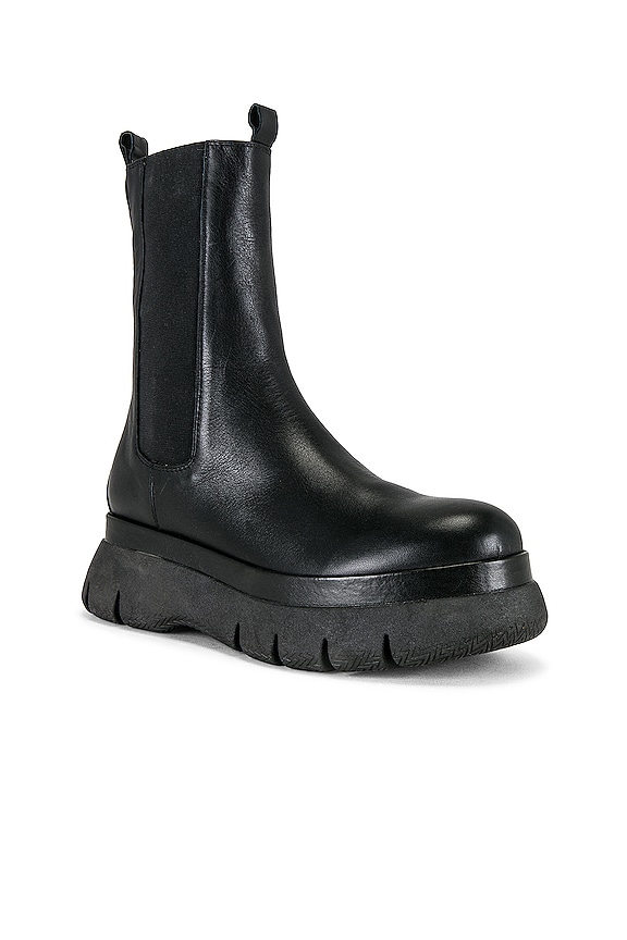 view 2 of 5 САПОГИ MECILE in Black & Black