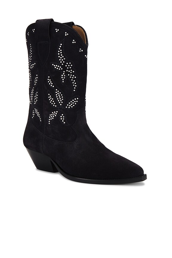 view 2 of 5 BOTTINES DUERTO in Faded Black & Silver