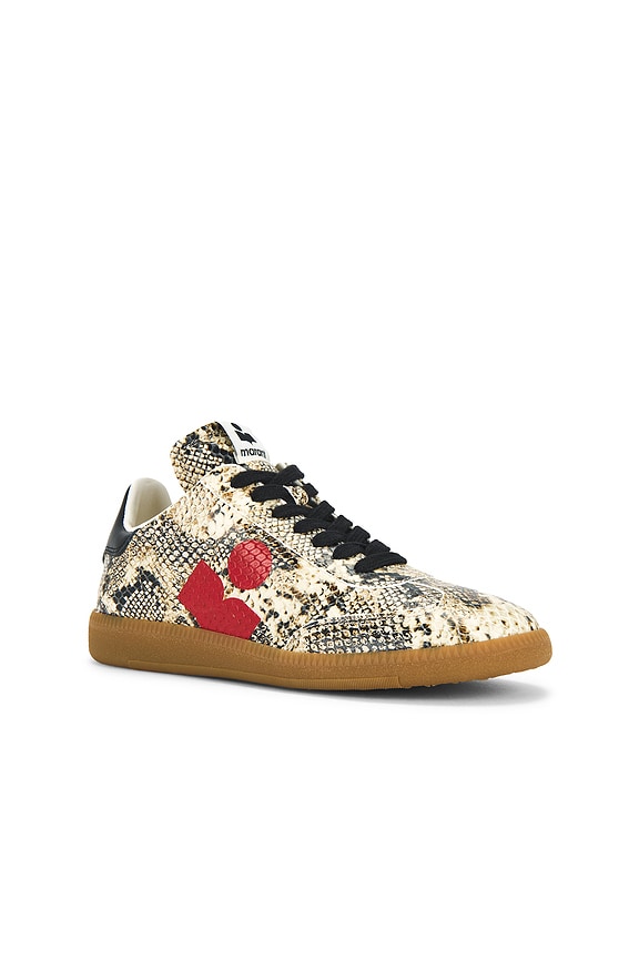 view 2 of 6 Kaycee Sneaker in Beige & Red