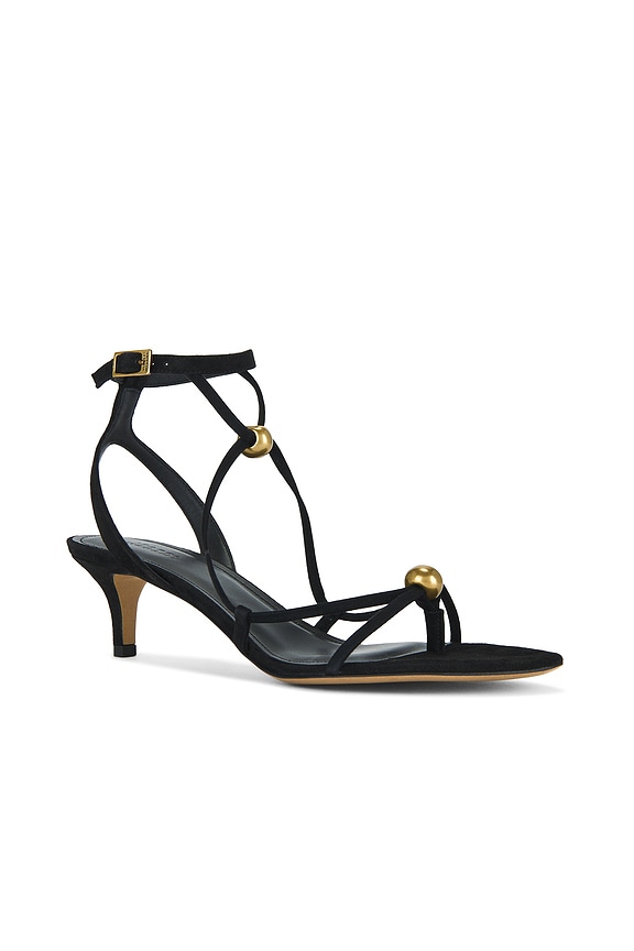 view 2 of 5 Olya Sandal in Black & Gold