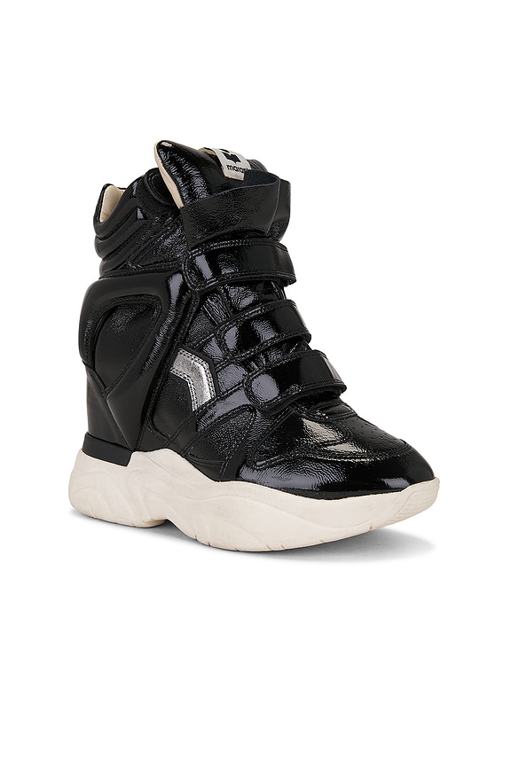 view 2 of 6 Balskee Sneaker in Black & Silver