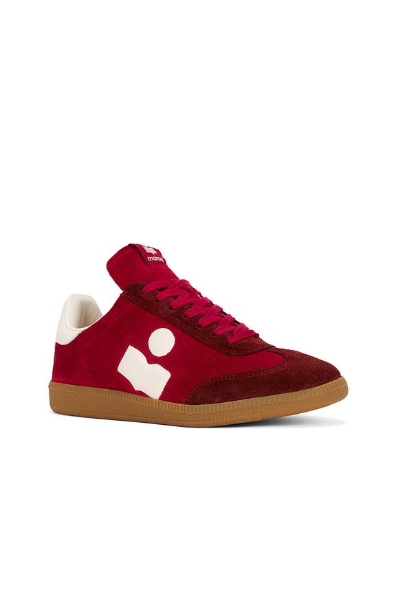 view 2 of 6 Bryce Sneaker in Scarlet Red & Burgundy