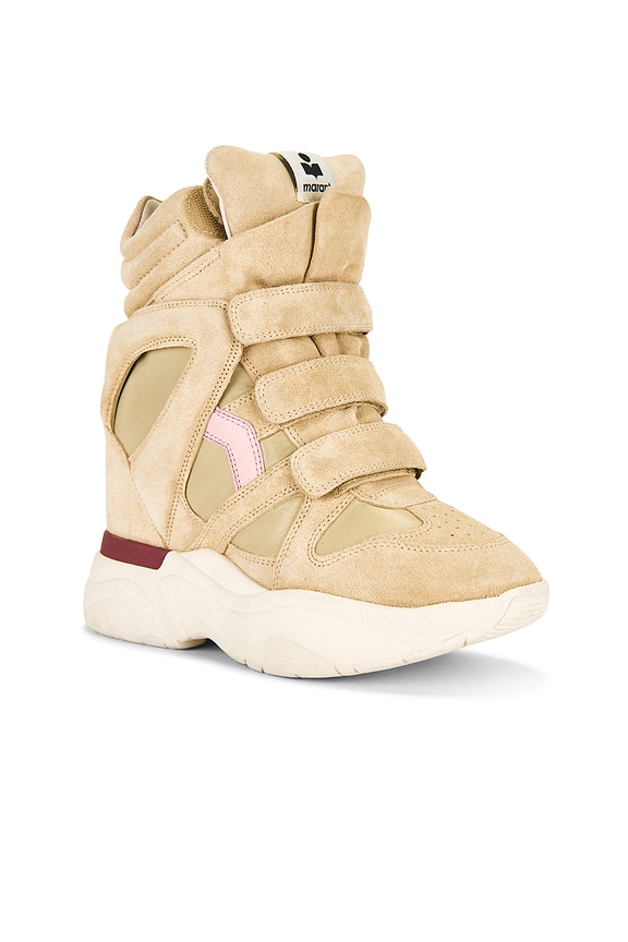 view 2 of 6 Balskee Sneaker in Beige & Pink