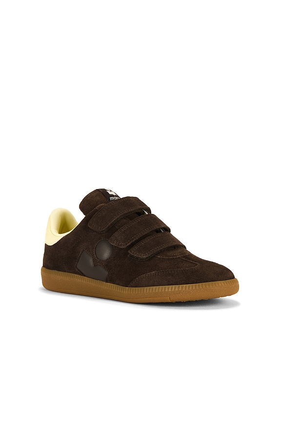 view 2 of 6 SNEAKERS BETH in Chocolate & Light Yellow