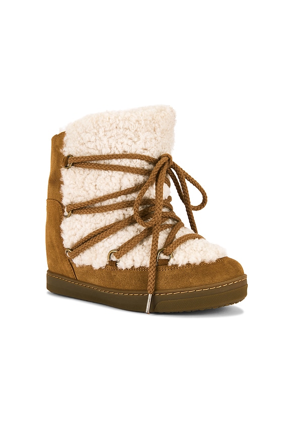 view 2 of 5 BOTA NOWLES SHEARLING SNOW in Ecru & Cognac