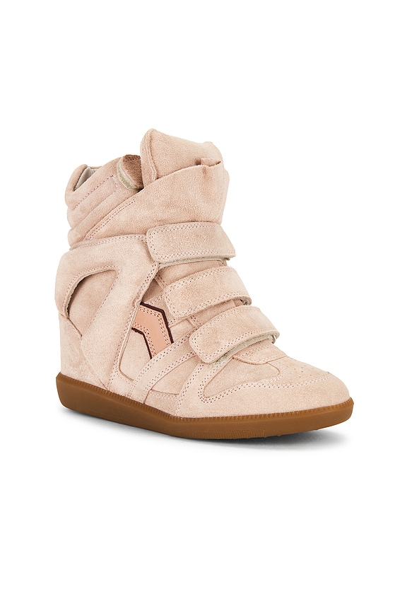 view 2 of 6 Bekett Sneaker in Pale Pink & Peach